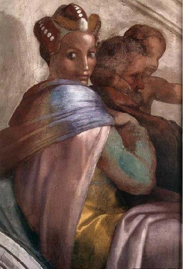 Michelangelo Buonarroti Jacob France oil painting art